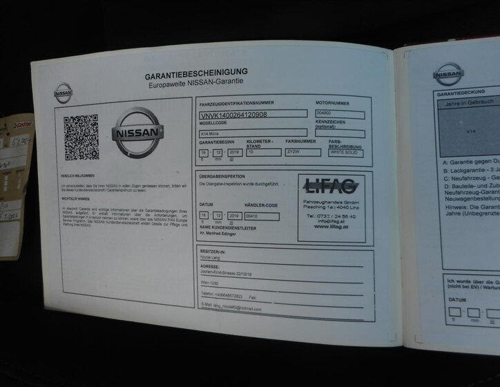 Nissan Micra Hatchback 999,0 86 kw