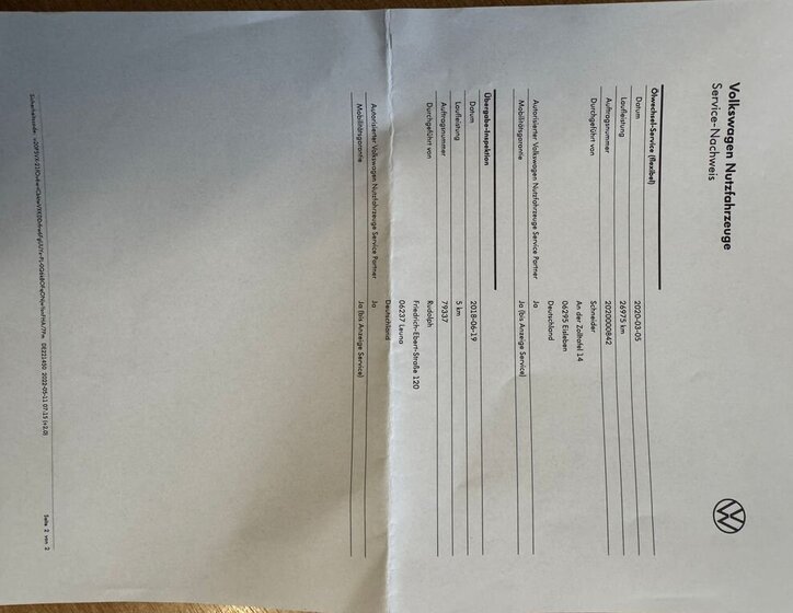 Volkswagen Multivan VAN-Minibus 2,0 l 110 kw