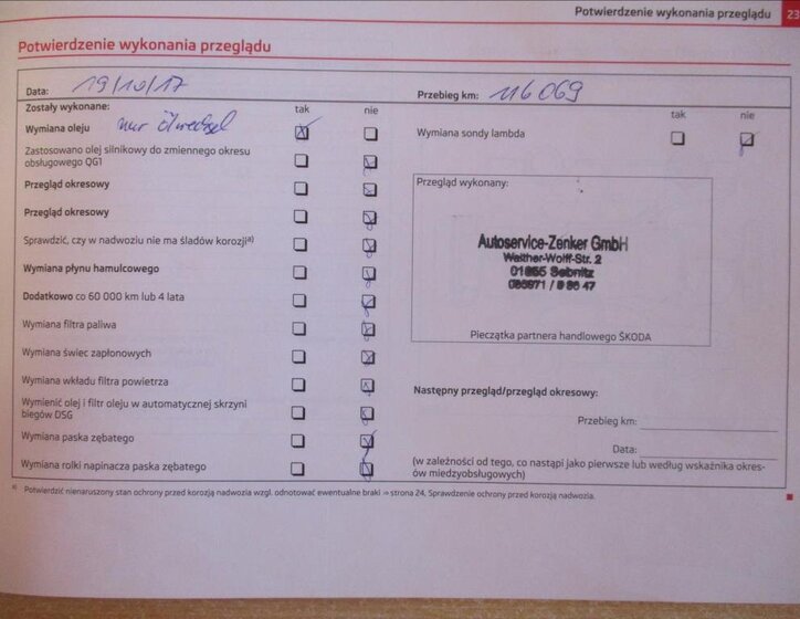 Škoda Fabia Hatchback 1,2 l 63 kw