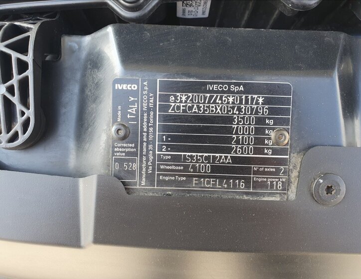 Iveco Daily Sklápěč 3,0 l 118 kw