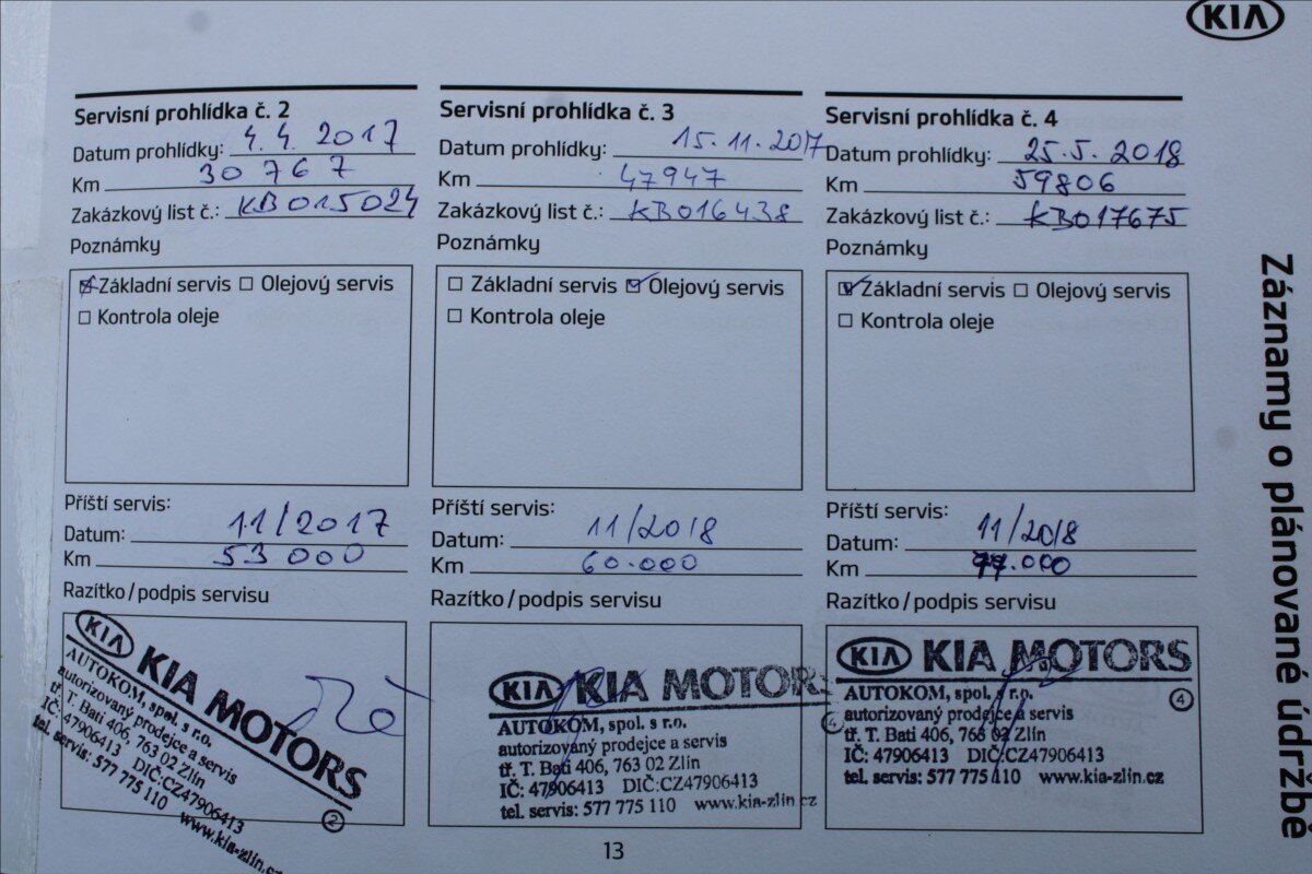 KIA Ceed Hatchback 1,4 l 73 kw