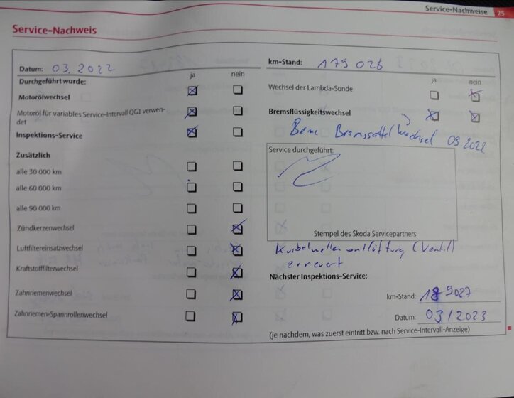 Škoda Octavia Kombi 1,8 l 118 kw