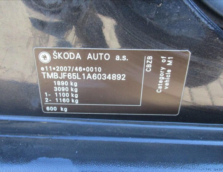 Škoda Yeti Kombi 1,2 l 77 kw