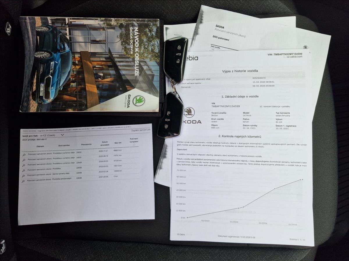 Škoda Octavia Liftback 999,0 81 kw