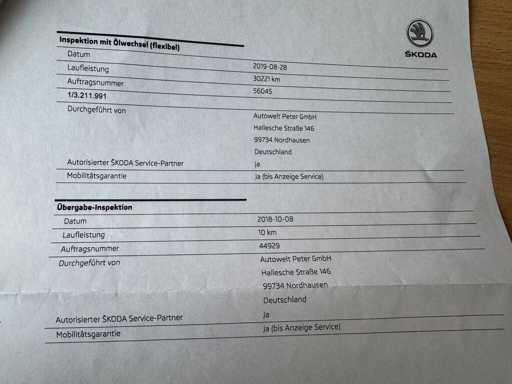 Škoda Octavia Kombi 1,6 l 85 kw