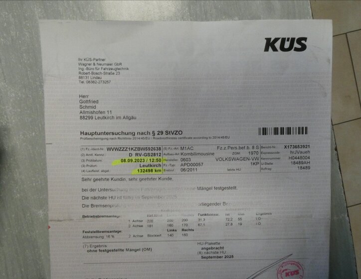 Volkswagen Golf Plus 40