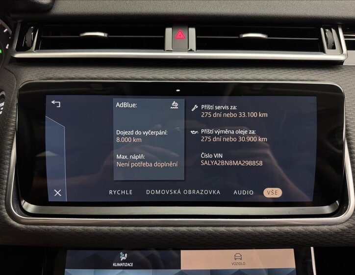 Land Rover Range Rover Velar SUV / Terénní 2,0 l 150 kw