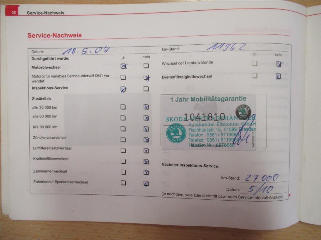 Škoda Fabia Hatchback 1,4 l 55 kw