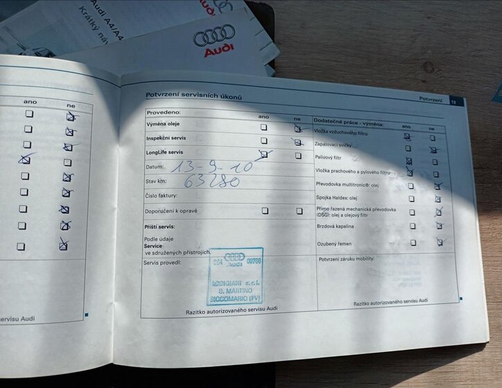 Audi A4 Sedan / Limuzína 1,9 l 85 kw