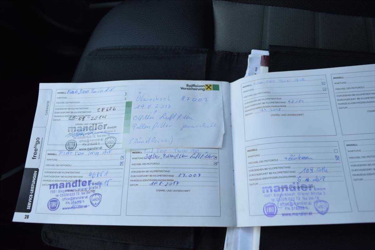 Fiat 500 Hatchback 875,0 63 kw