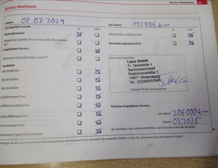 Škoda Octavia Sedan 1,4 l 90 kw