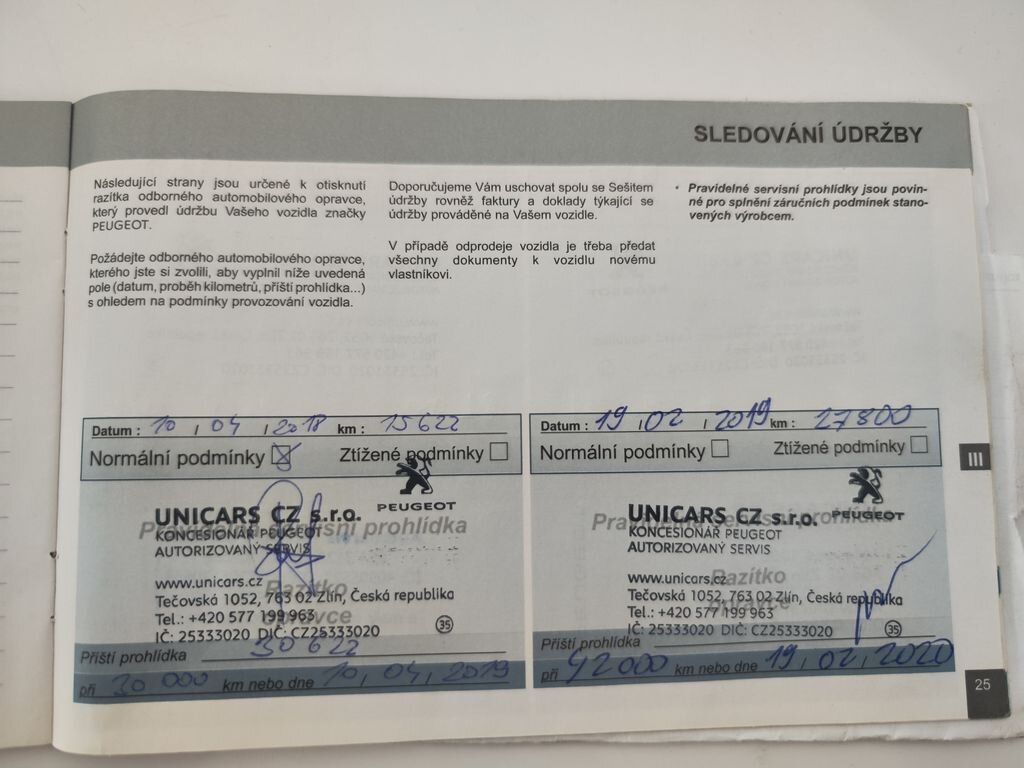 Peugeot 308 Kombi 1,6 l 88 kw