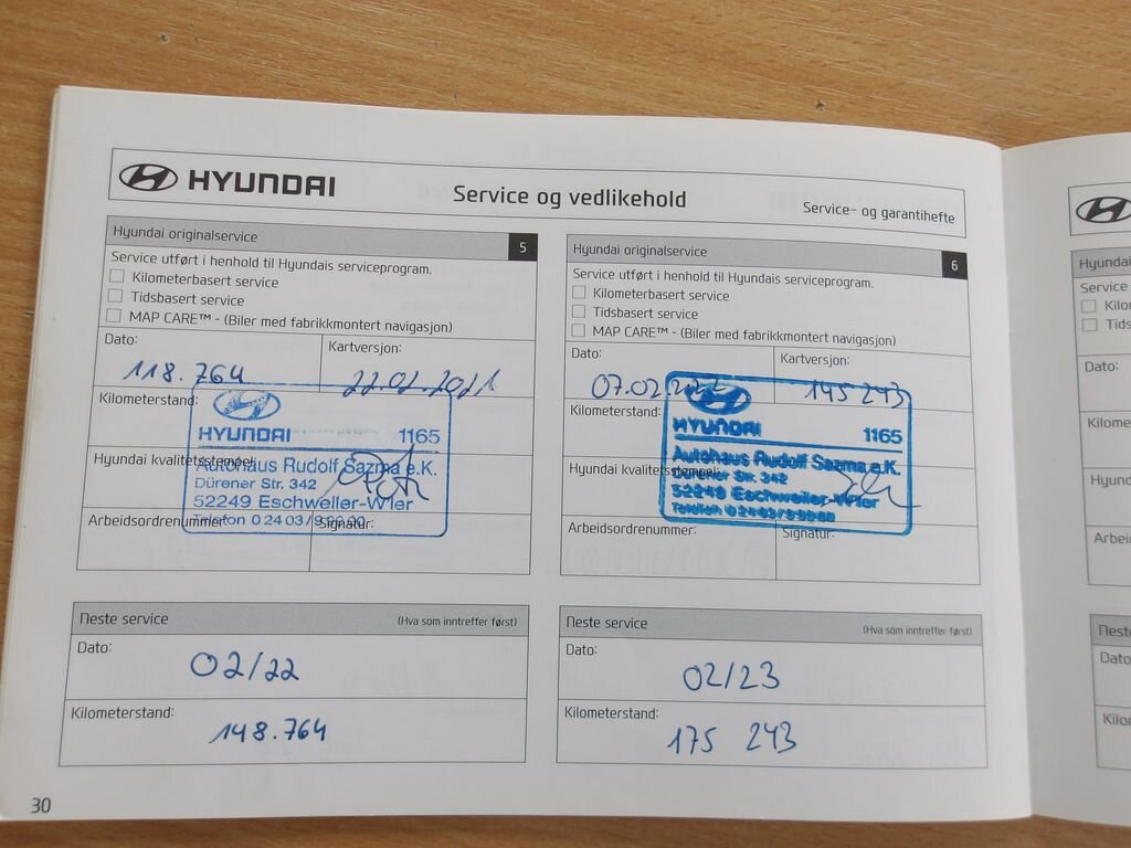 Hyundai i30 Hatchback 1,6 l 81 kw