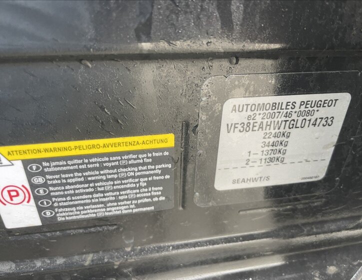 Peugeot 508 Kombi 2,0 l 133 kw