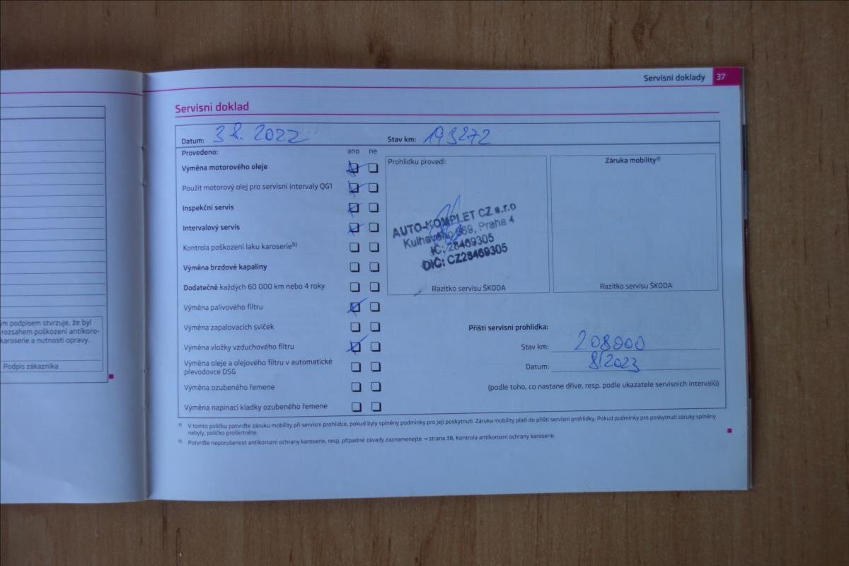 Škoda Octavia Kombi 1,6 l 77 kw