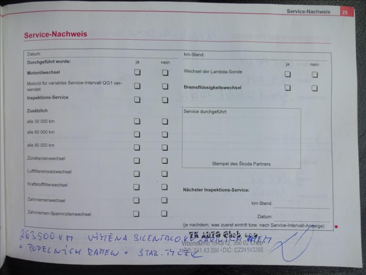 Škoda Octavia Kombi 2,0 l 103 kw
