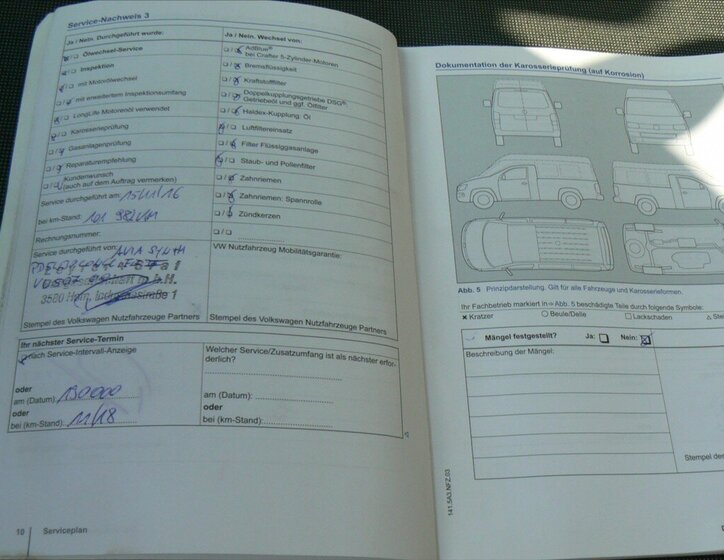 Volkswagen Transporter Sklápěč 2,0 l 103 kw