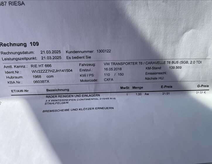 Volkswagen Transporter 23