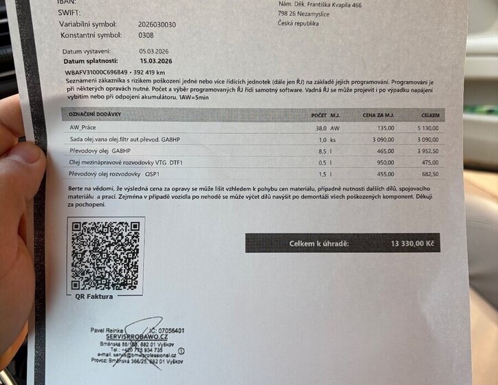 BMW Řada 5 Sedan / Limuzína 0,0 0