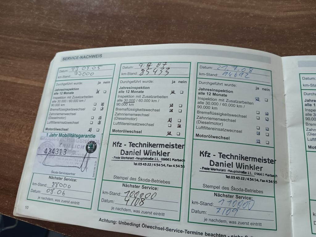 Škoda Fabia Kombi 1,4 l 55 kw