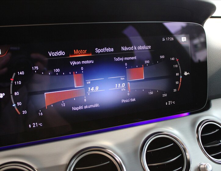 Mercedes-Benz Třídy E Kombi 2,0 l 147 kw