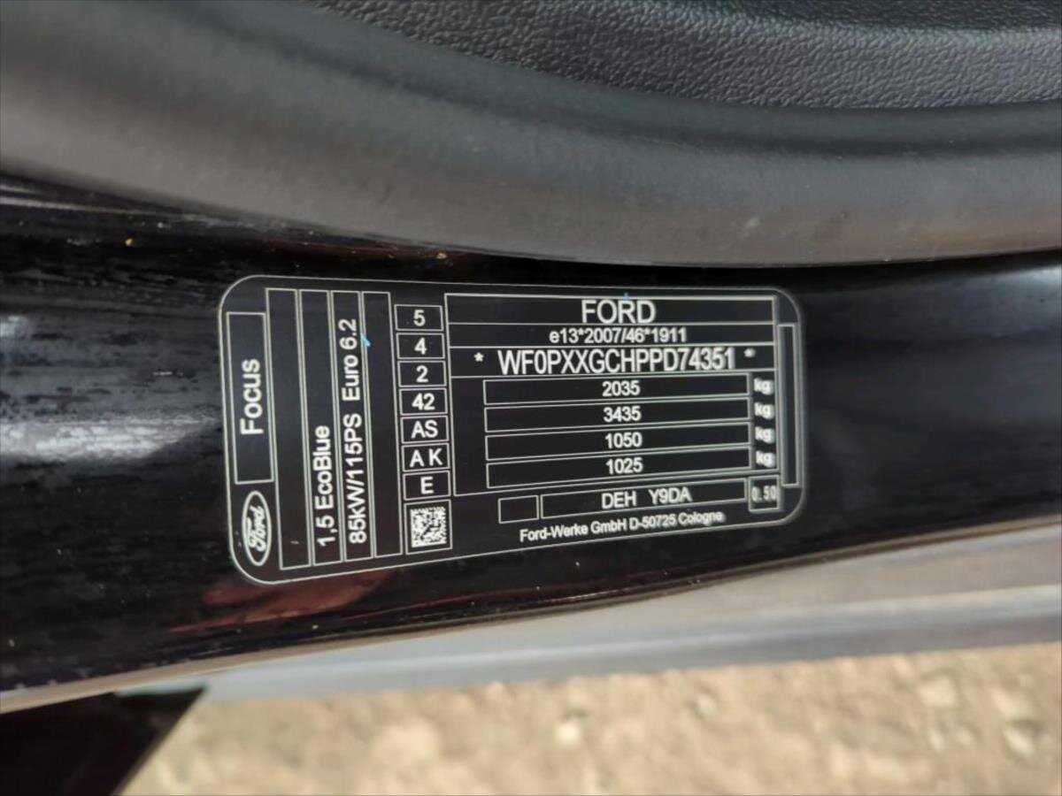 Ford Focus Kombi 1,5 l 84 kw