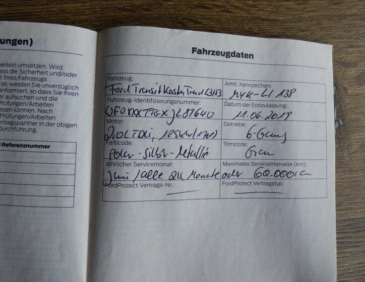 Ford Transit Ostatní 2,0 l 125 kw