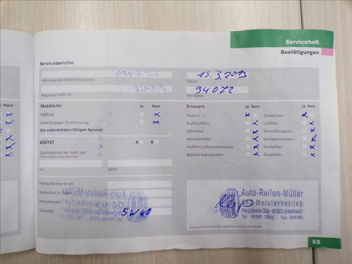 Mercedes-Benz Třídy A Kombi 1,6 l 75 kw