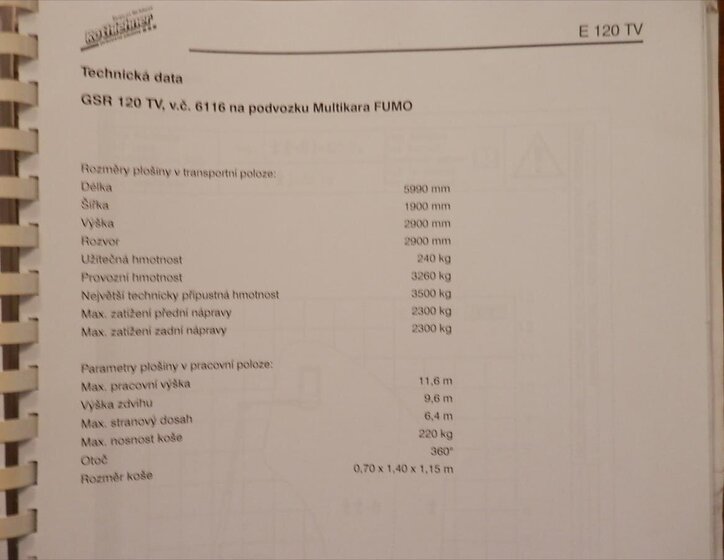 Multicar M 30 Valník 3,0 l 107 kw