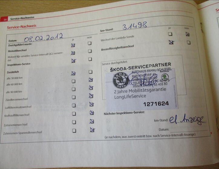 Škoda Fabia Hatchback 1,2 l 51 kw