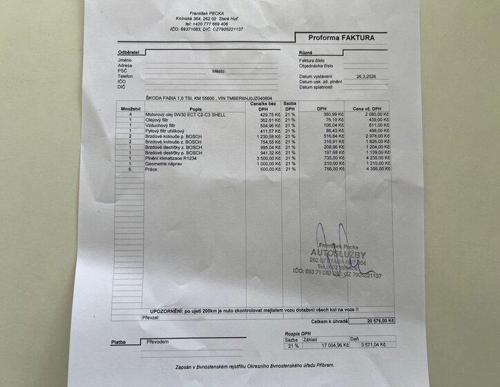 Škoda Fabia Hatchback 999,0 81 kw