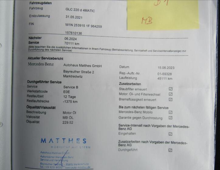 Mercedes-Benz GLC 42