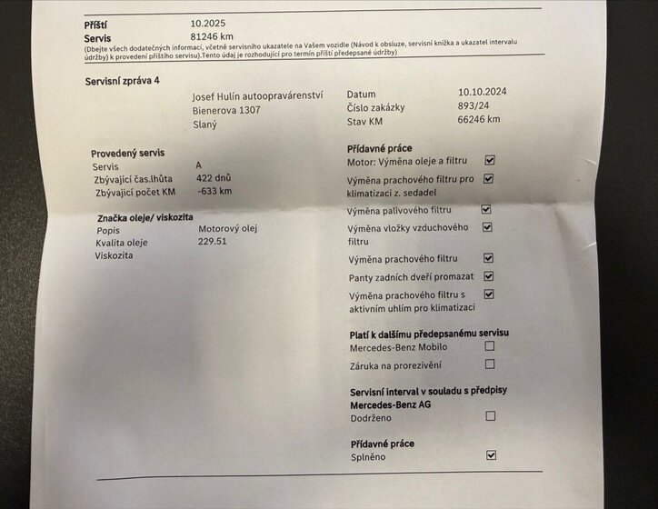 Mercedes-Benz Vito MPV 2,1 l 140 kw