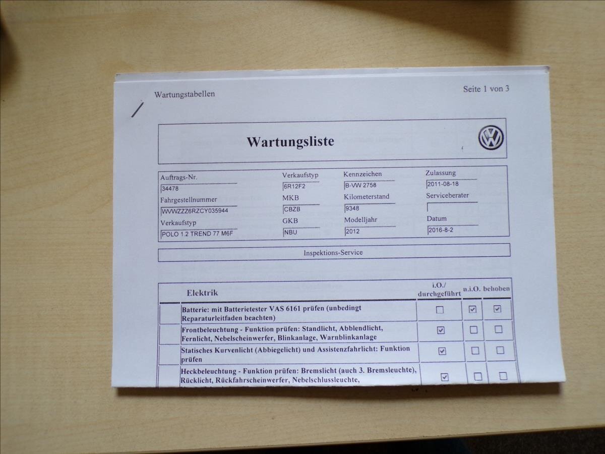 Volkswagen Polo Hatchback 1,2 l 77 kw