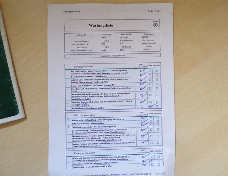 Škoda Fabia Kombi 1,6 l 77 kw