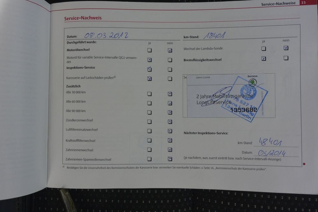 Škoda Superb Kombi 1,4 l 92 kw