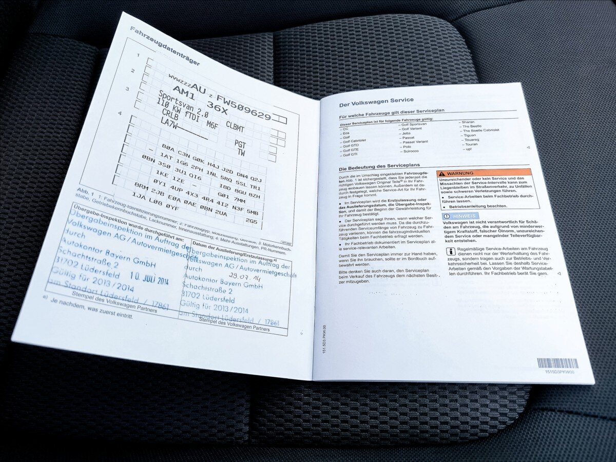 Volkswagen Golf Sportsvan MPV 2,0 l 110 kw