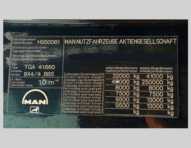 MAN Ostatní Ostatní 0,0 485 kw