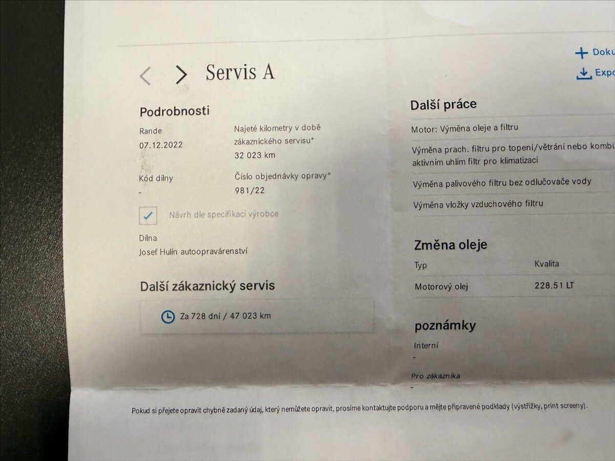 Mercedes-Benz Třídy V MPV 2,1 l 140 kw