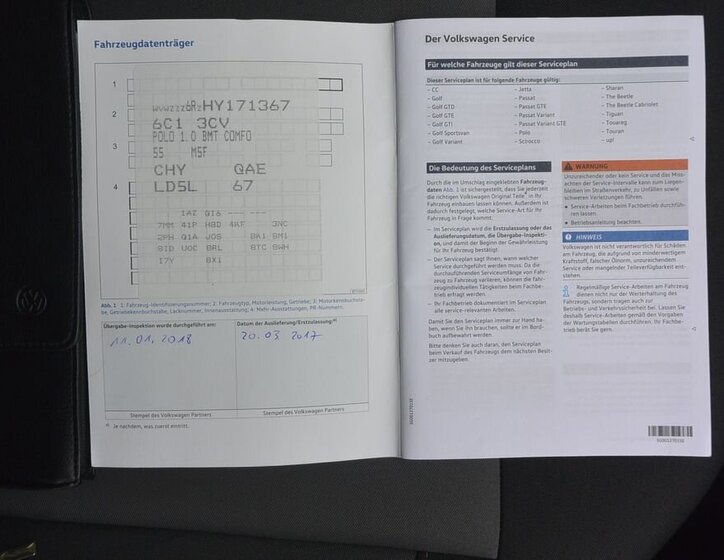 Volkswagen Polo Hatchback 999,0 55 kw