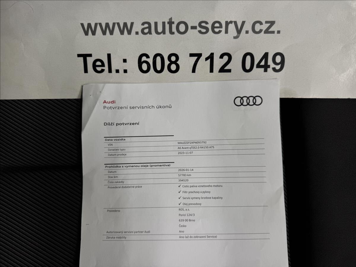 Audi A6 Kombi 2,0 l 150 kw