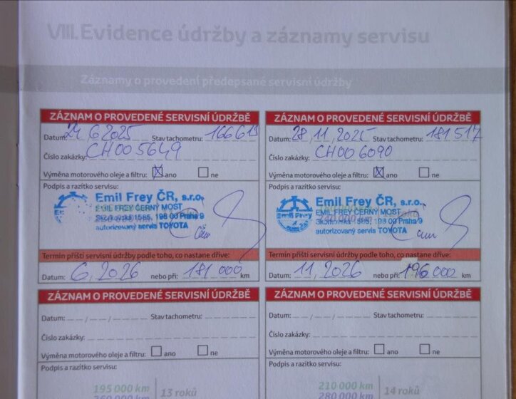 Toyota Corolla Sedan / Limuzína 1,6 l 97 kw