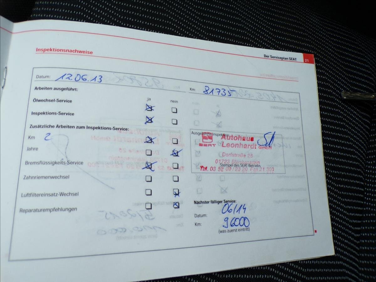 Seat Ibiza Hatchback 1,4 l 55 kw