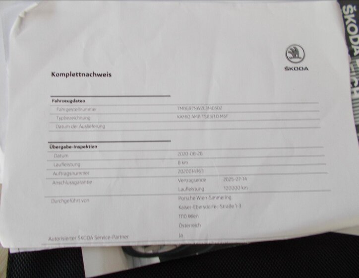 Škoda Kamiq SUV 999,0 85 kw