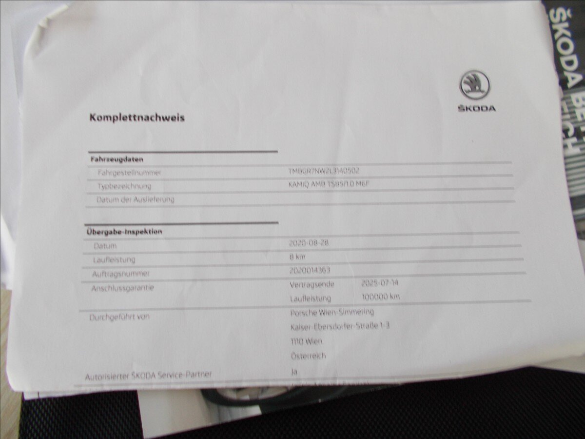 Škoda Kamiq SUV 999,0 85 kw