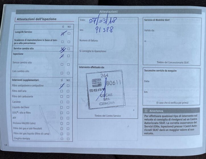 Seat Leon Kombi 2,0 l 135 kw