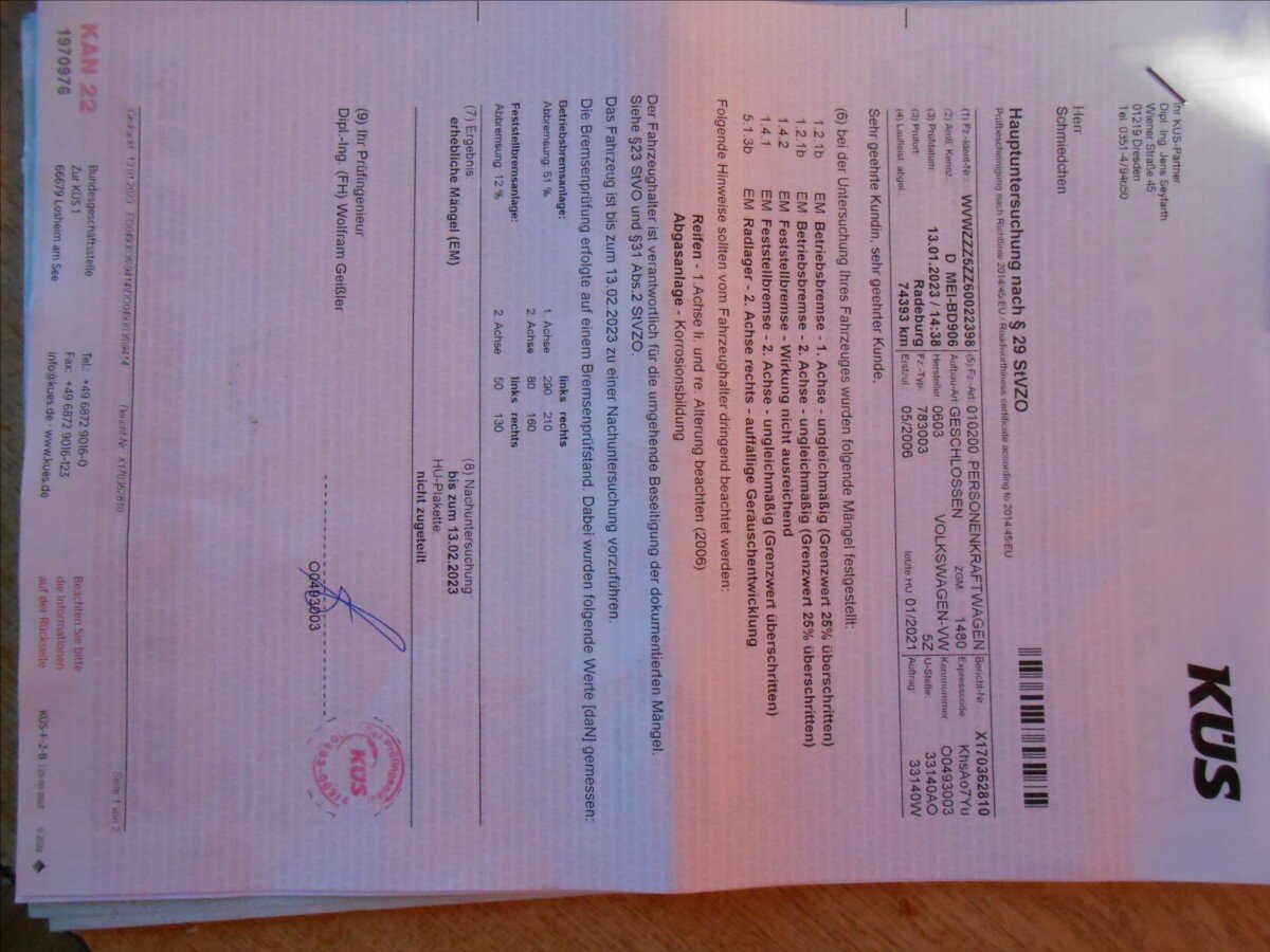 Volkswagen Fox Hatchback 1,2 l 40 kw