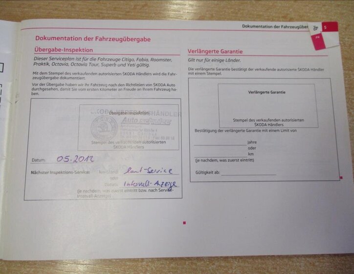 Škoda Fabia Hatchback 1,2 l 63 kw