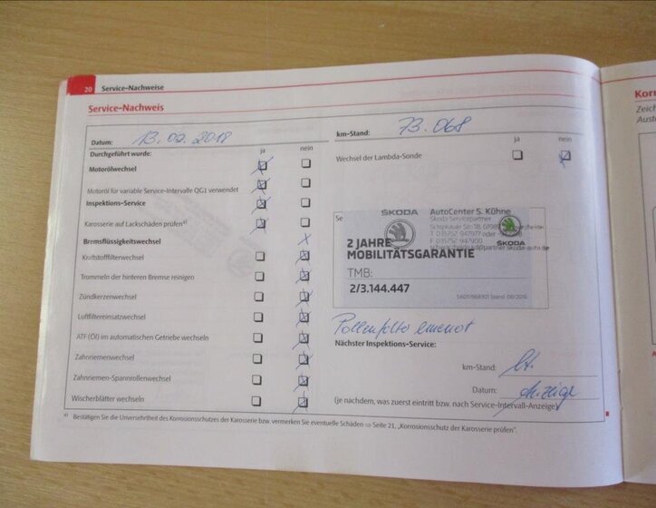 Škoda Fabia Hatchback 1,2 l 63 kw