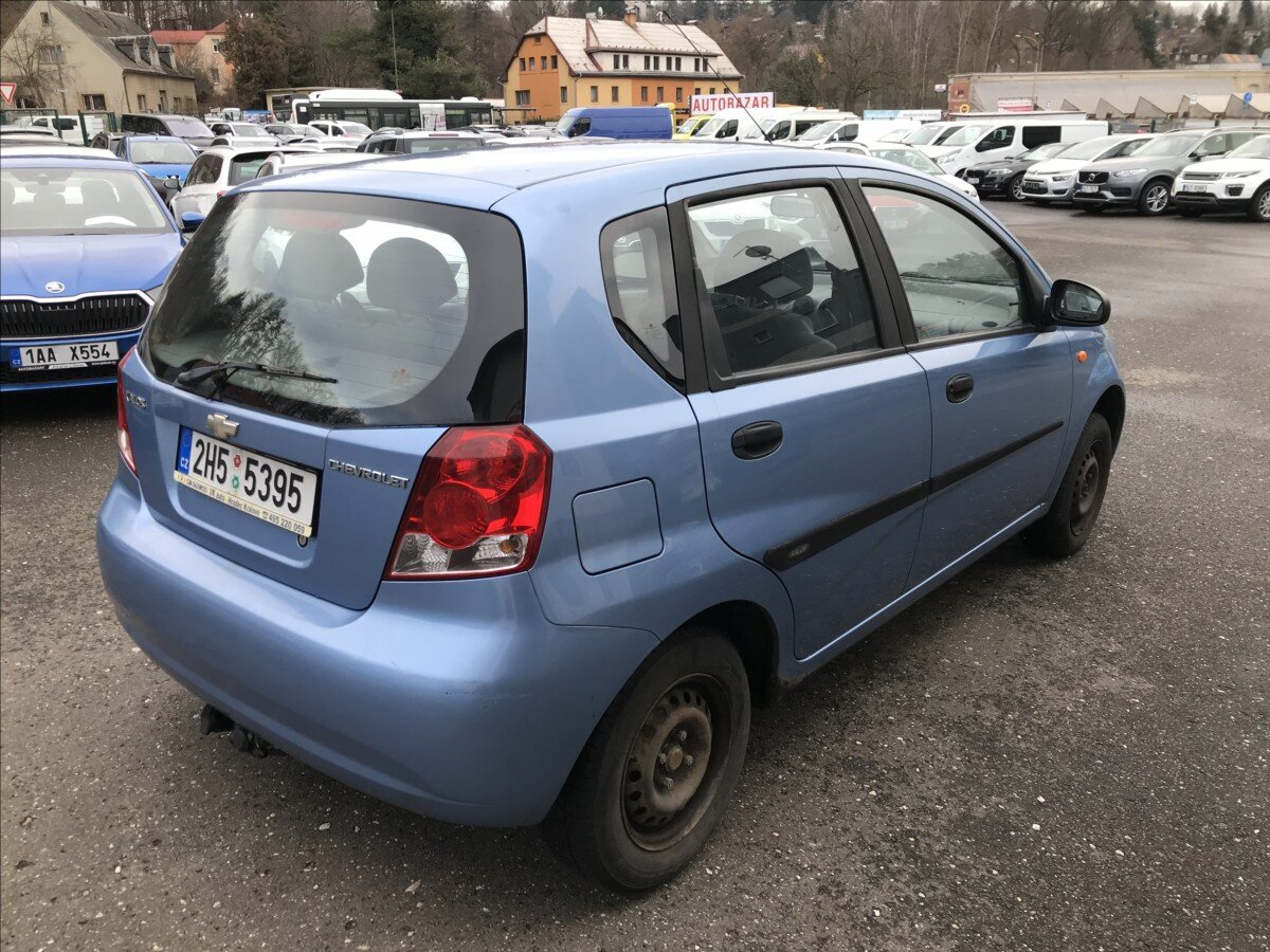 Chevrolet Kalos Hatchback 1,2 l 53 kw